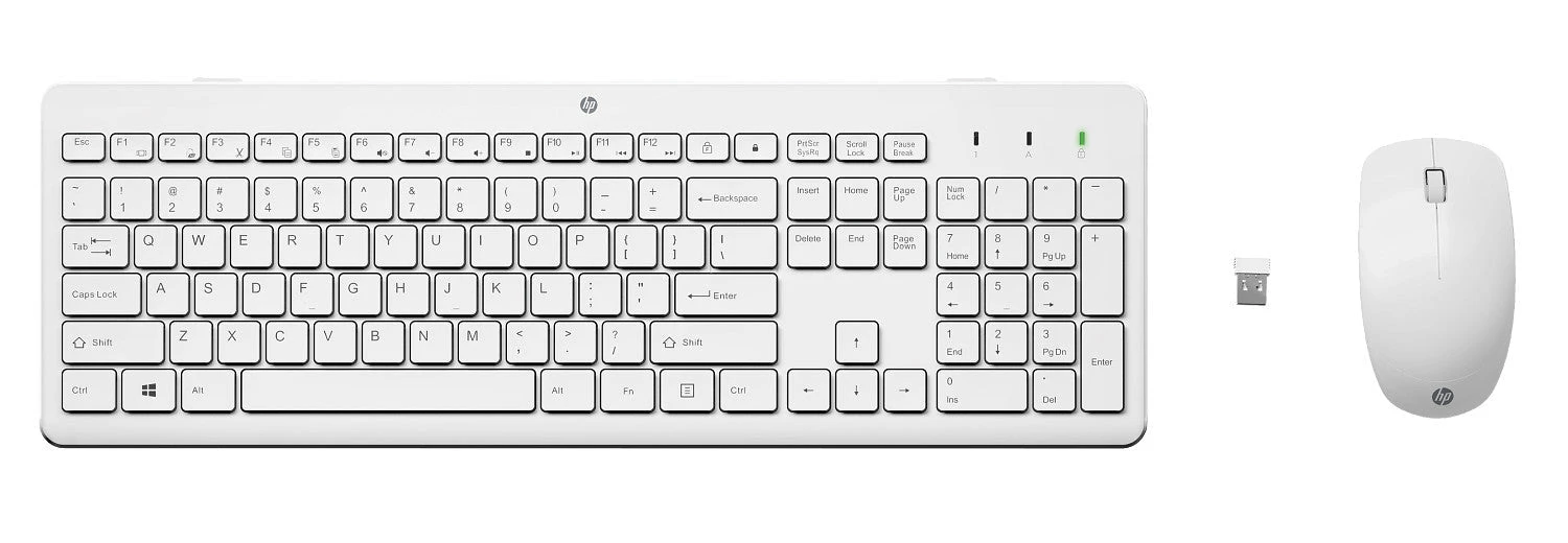 סט מקלדת+עכבר HP 230 WL Mouse+KB Combo – 3L1F0AA