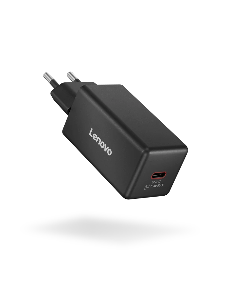 LENOVO 65W Mini USB-C GaN Charger – 40AW65WBEU