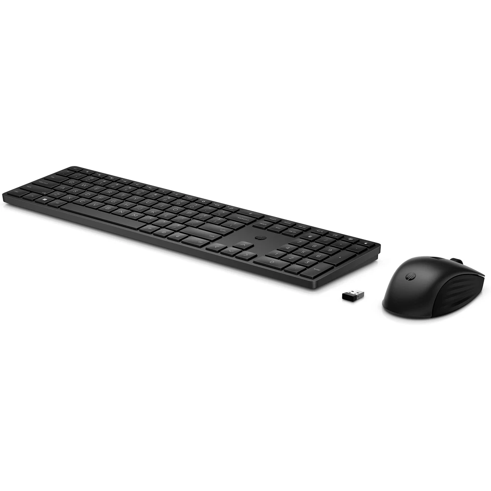 סט מקלדת ועכבר HP 650 WRLS Combo BLK – 4R013AA
