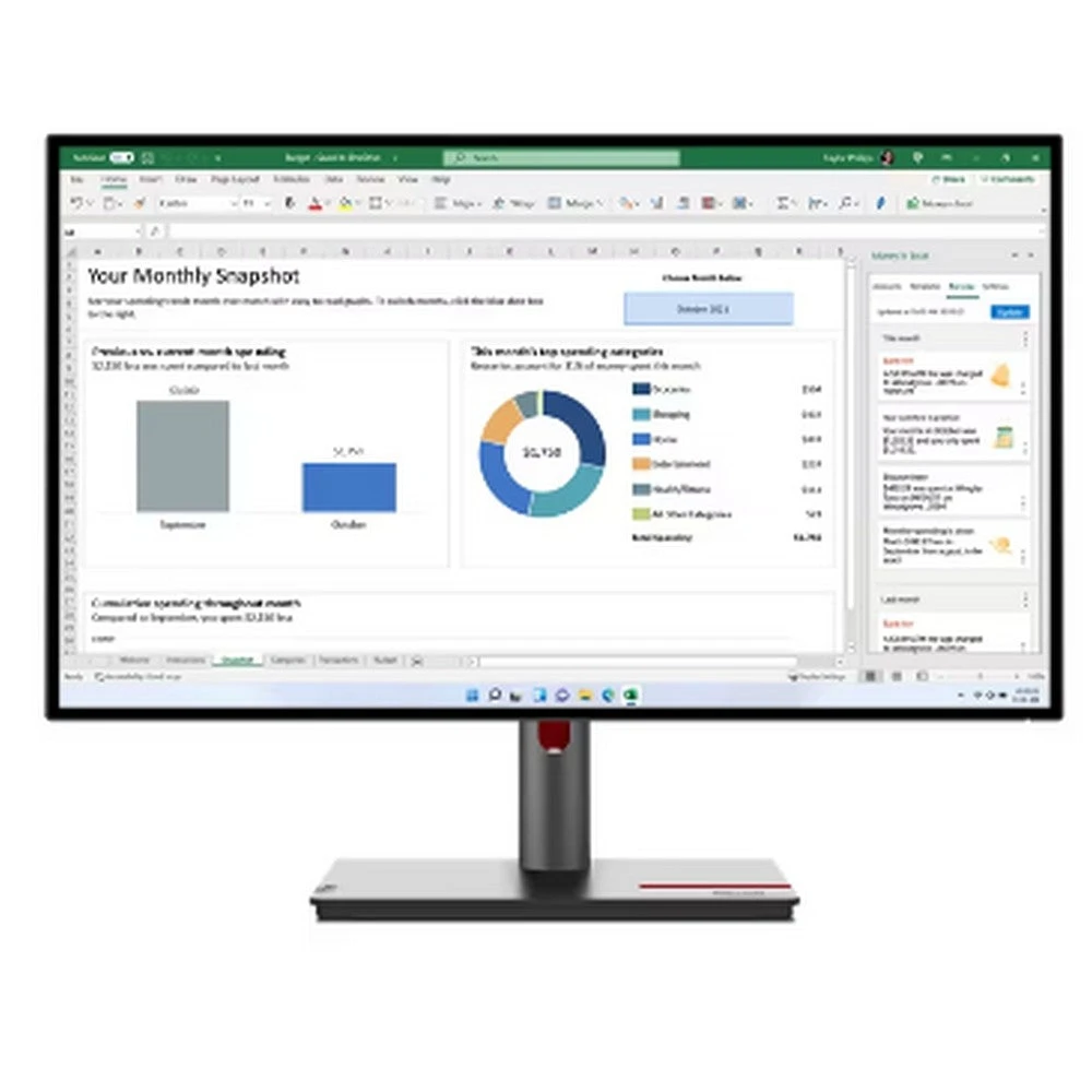מסך Lenovo ThinkVision P27q-30 27 – 63A2GAT1IS
