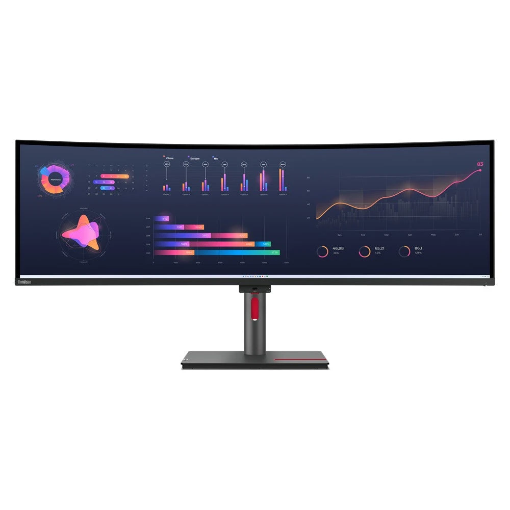 מסך Lenovo ThinkVision P49w-30 49 – 63DBZAT1IS