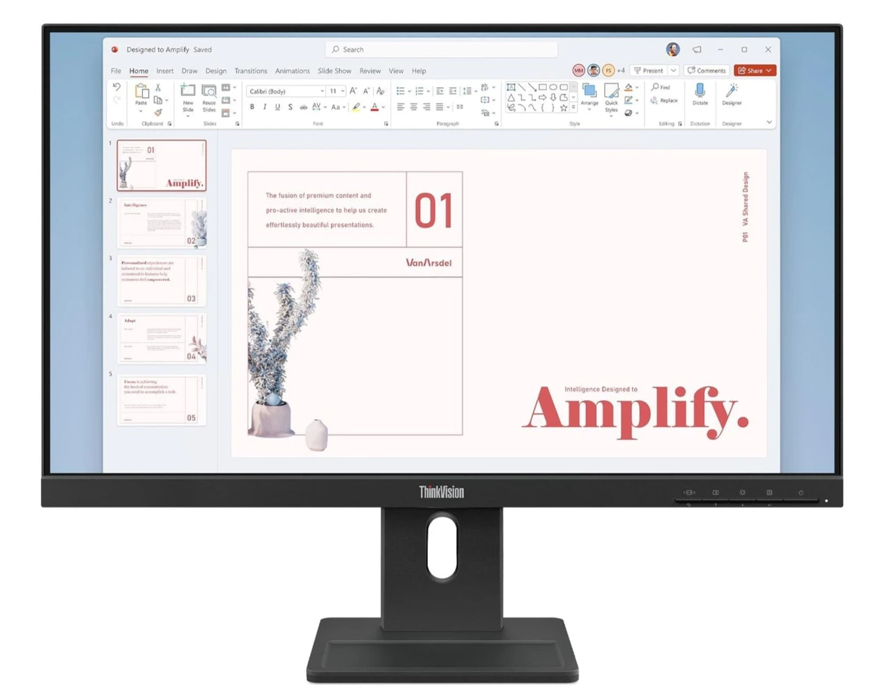 LENOVO ThinkVision E24-40 23.8" | 1920x1080 | IPS | Speake – 64BAMAT1IS