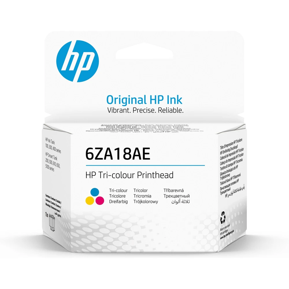 ראש הדפסה צבעוני 6ZA18AE HP Smart