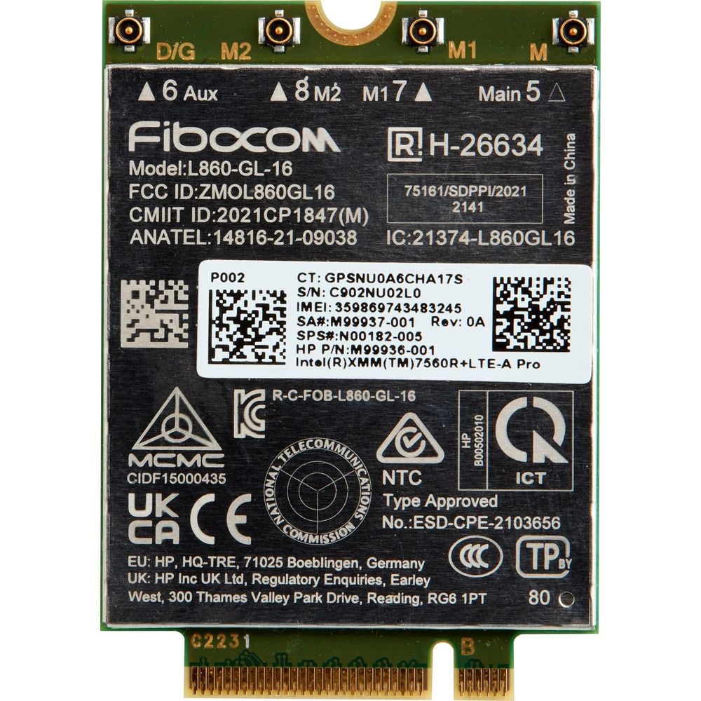מודם WWAN HP 4G LTE-AP – AM5R3AA
