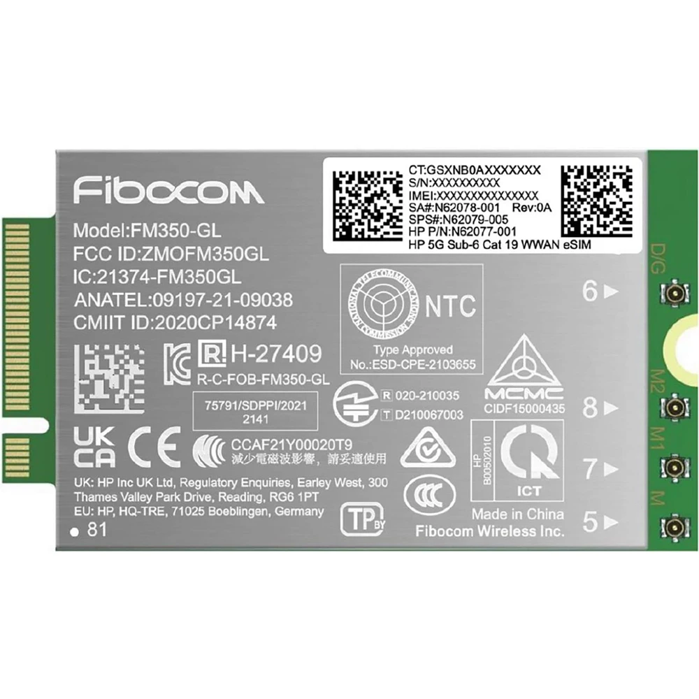 מודם WWAN HP 5G – AM5R4AA