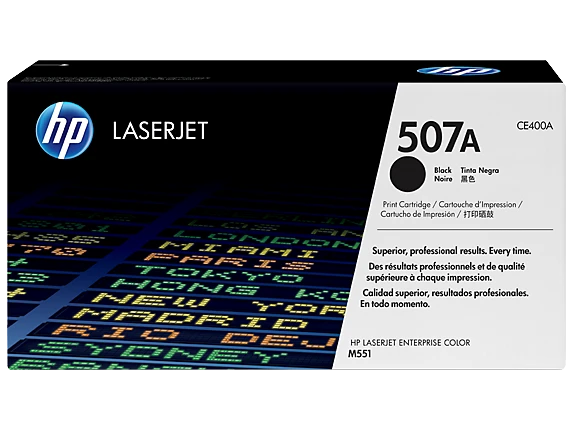 טונר שחור CE400A CLJ-M551 HP