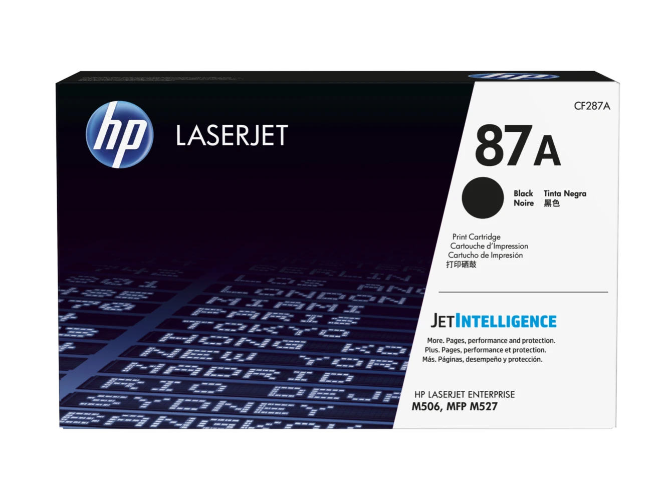 טונר HP M506 87A מקורי CF287A