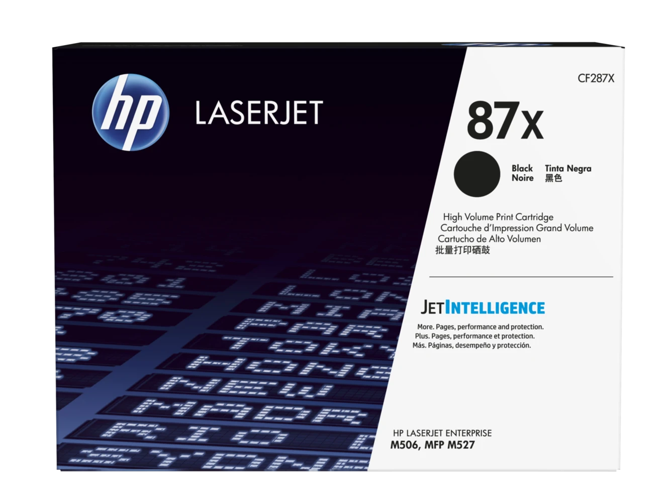 טונר HP M506 87X מקורי CF287X