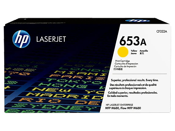טונר HP צהוב לליזר CF322A M680