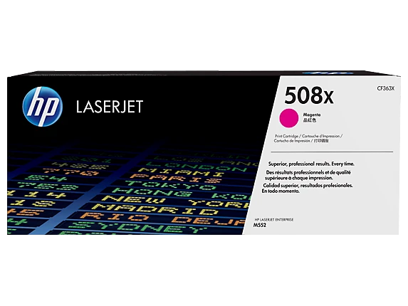 טונר HP מגנטה 508X לליזר CF363X M553