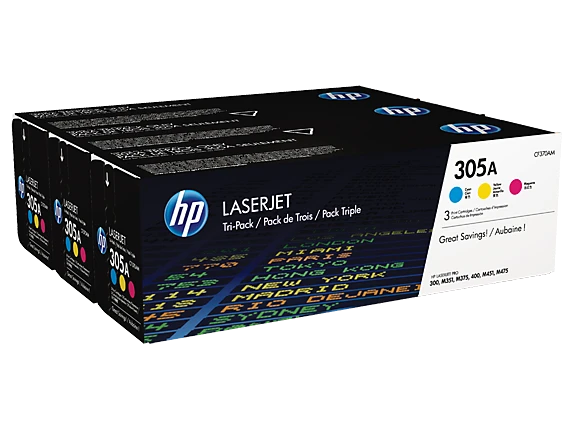 מארז טונרים HP 305A CE411-3מקורי – CF370AM