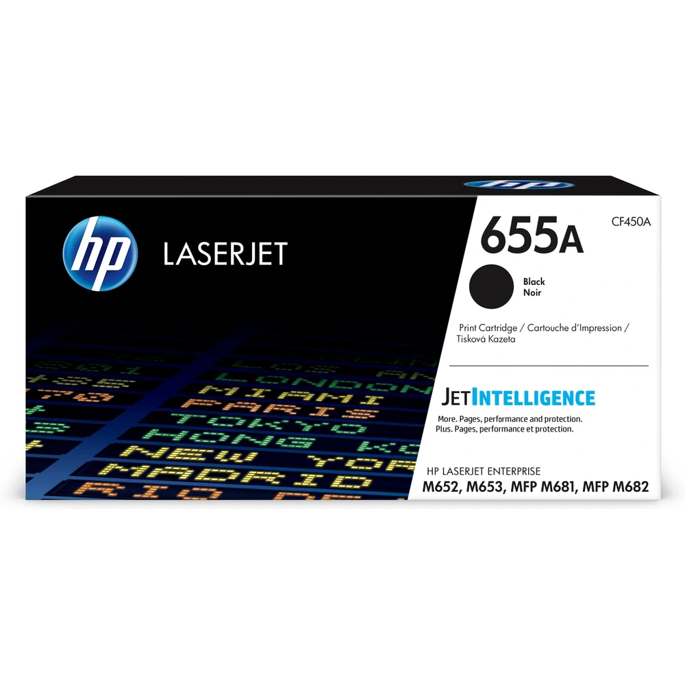 טונר HP שחור 655A לליזר CF450A E65050