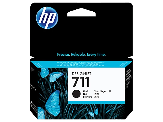 מילוי HP 711 שחור CZ129A T-520/T-120