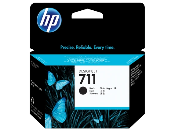 מילוי HP 711 שחור CZ133A T-520/T-120