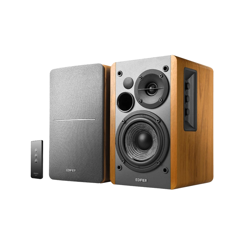 Edifier R1280T - Powerful Bookshelf Speakers - Retro(brown) – EDFR1280Tbr