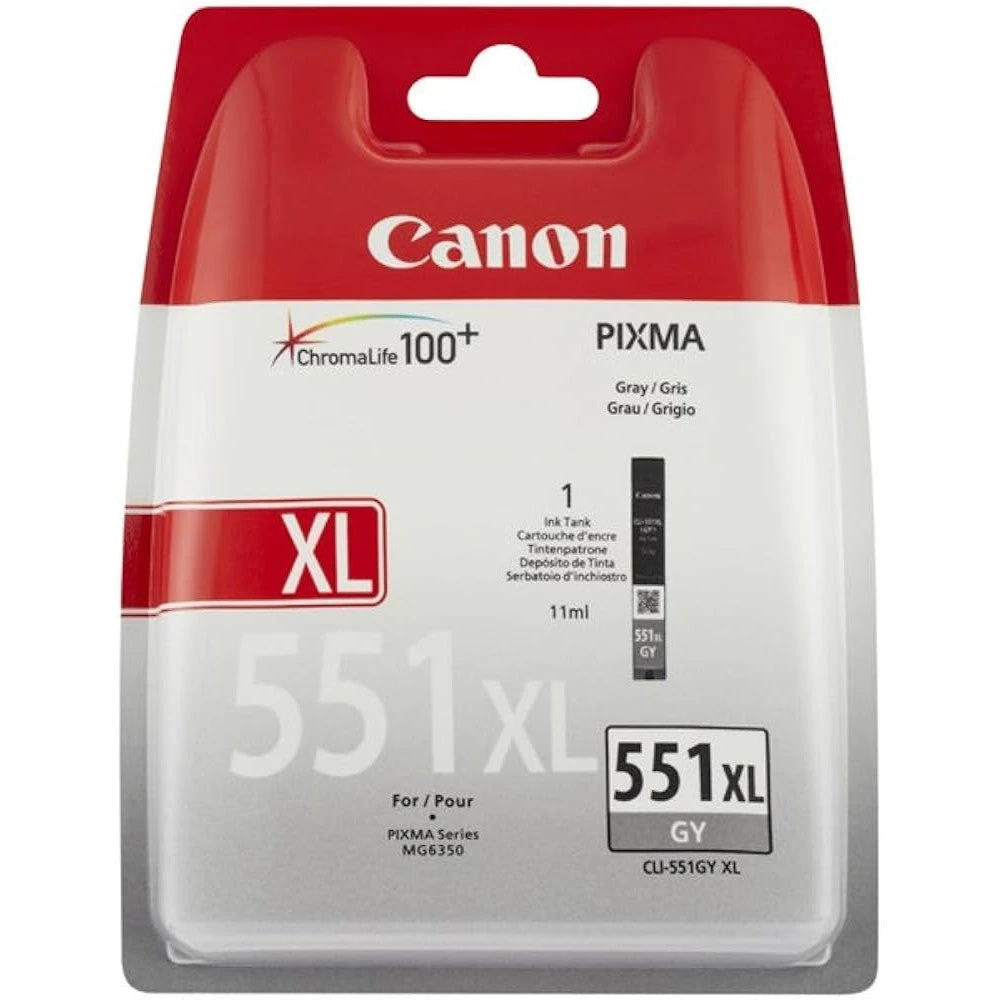 מילוי קנון אפור CLI-551XL-(GY) ip8750 – IHC136