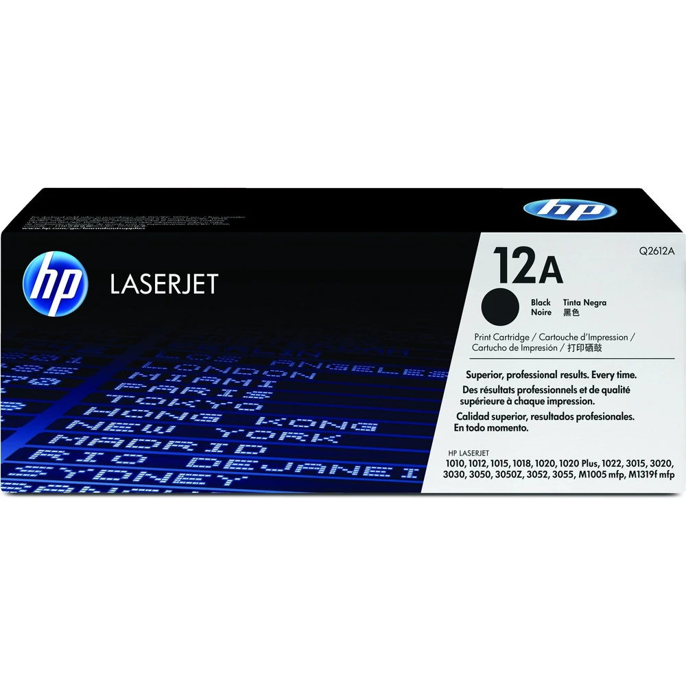 טונר HP 1010/1012 מקורי Q2612A