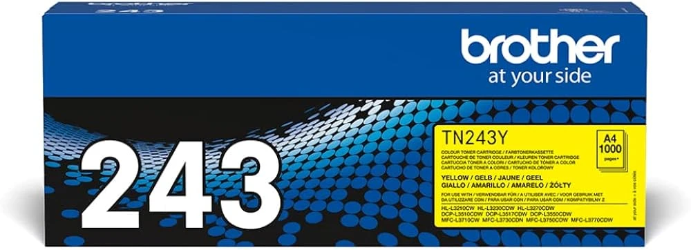 טונר ברדר צהוב TN-243Y HL-3210