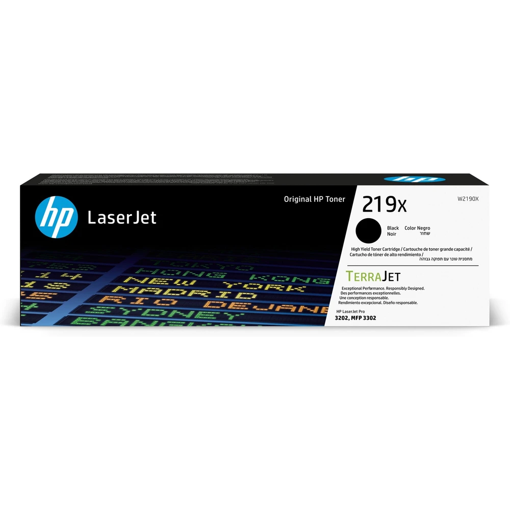 טונר HP שחור 219X ל W2190X Pro 3302