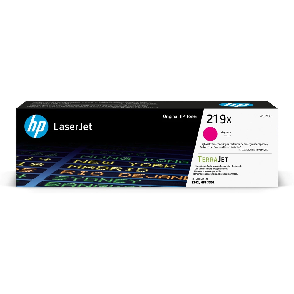 טונר HP מגנטה 219X ל W2193X Pro 3302