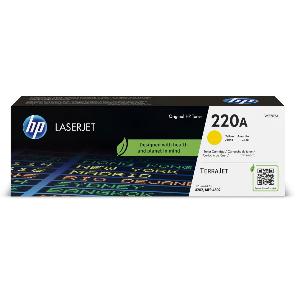 טונר 220A HP צהוב W2202A M4302
