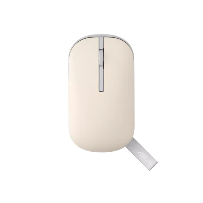 עכבר ASUS WT425 / Ergonomic Wireless Mouse / 2.4GHz / 1600dpi / Pearl White | 90XB0280-BMU010