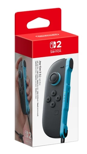 שלט שמאל אלחוטי – Joy-Con (L) Neon Blue ל־Nintendo Switch 2 | 45496321390