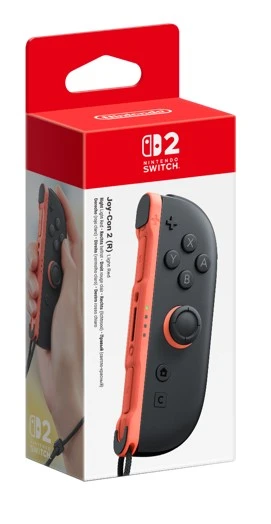 שלט ימין אלחוטי – Joy-Con (R) Neon Red ל־Nintendo Switch 2 | 45496321406