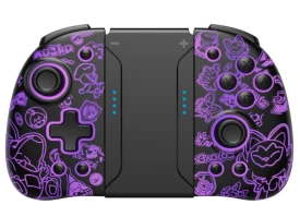 FUNLAB Luminous Wireless Joy-pad Switch - Scarlet Violet | FF02-3