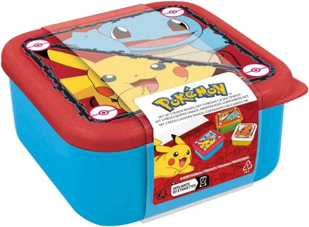 מארז 3 קופסאות אוכל – Pokémon | 56008078