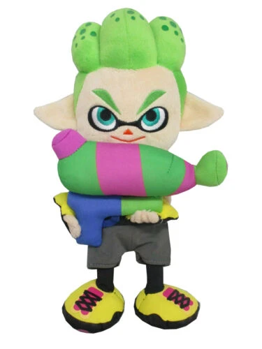 בובה רכה – Inkling Boy Neon Green | 1661