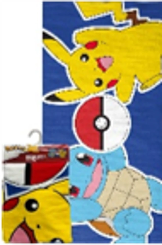 מגבת חוף – Pikachu & Squirtle | 87711715