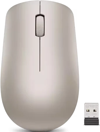 מקלדת או עכבר Lenovo Lenovo 530 Wireless Mouse Almond | GY50Z18988