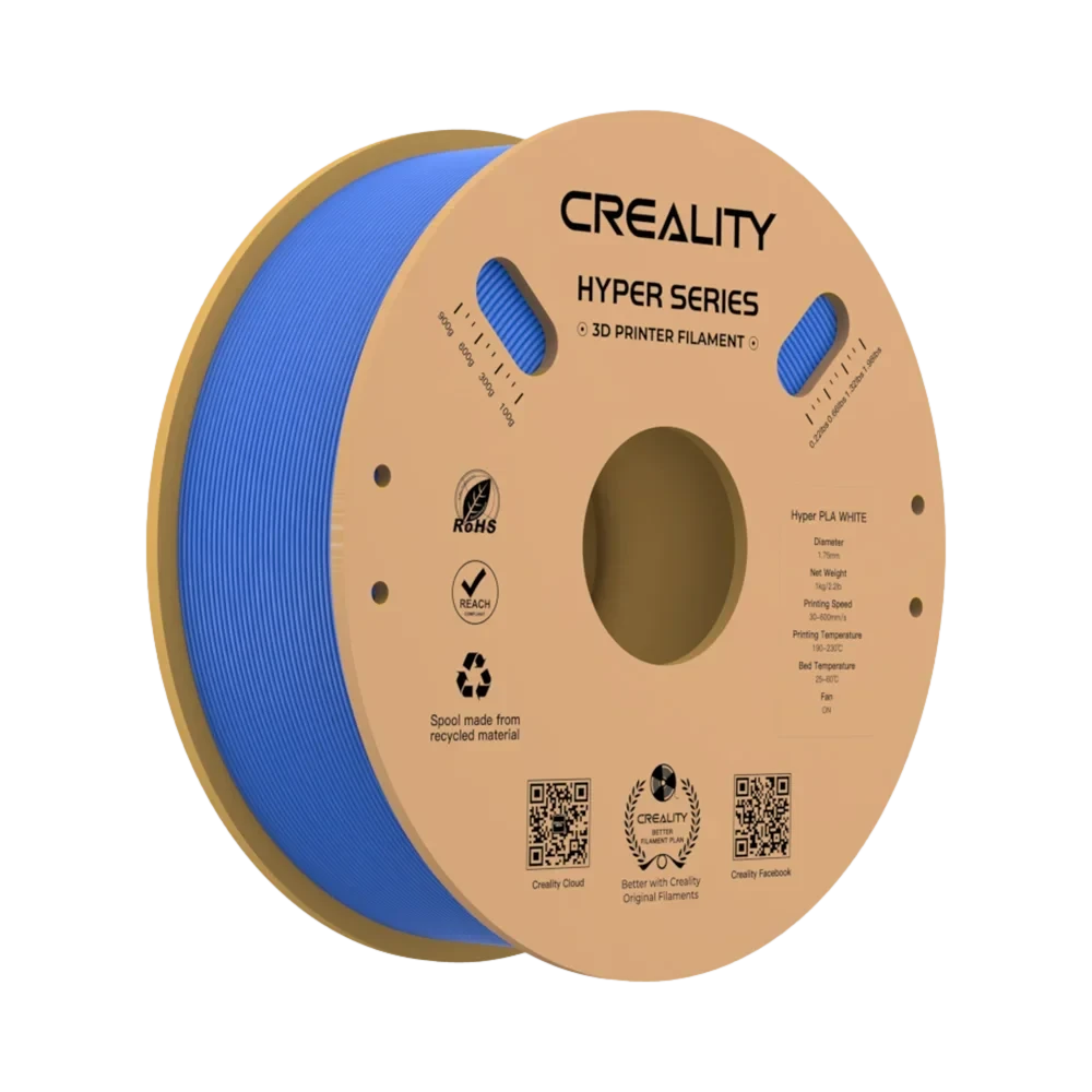 פילמנט Creality Hyper PLA RFID 1 ק״ג – כחול
