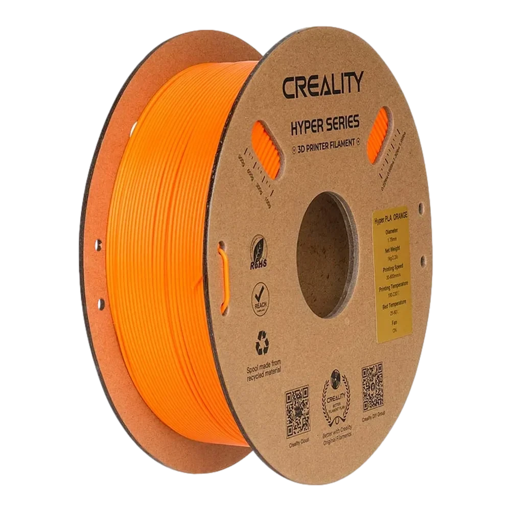 פילמנט Creality Hyper PLA RFID 1 ק״ג – כתום