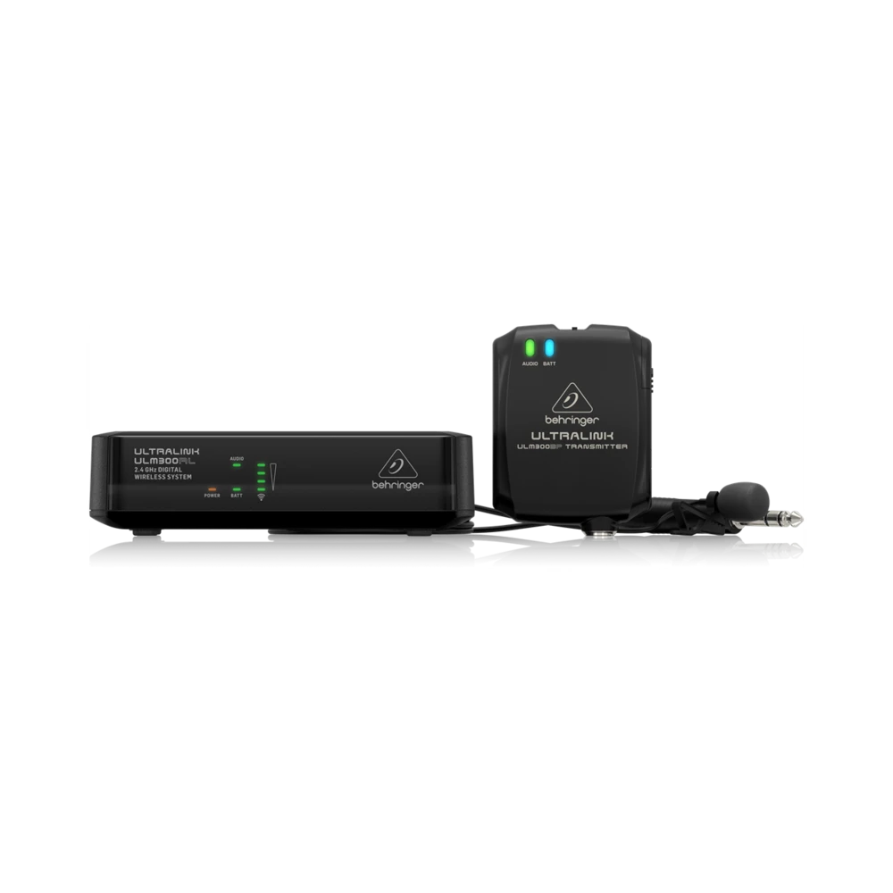 סט אלחוטי בודד 2.4GHz, מיקרופון דש BEHRINGER ULM300LAV
