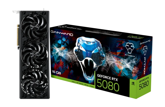 חבילת מעבד Intel Core Ultra 5 225F + Gainward GeForce RTX 5080 Python III 16GB