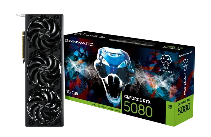 חבילת מעבד Intel Core Ultra 5 250KF Plus + Gainward GeForce RTX 5080 Python III 16GB