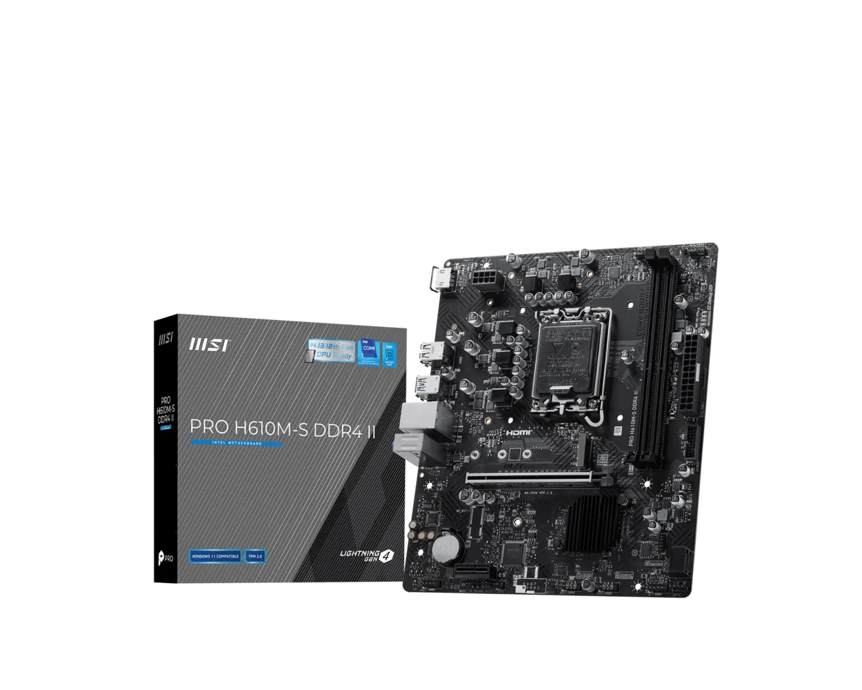 לוח אם MSI PRO H610M-S DDR4 II
