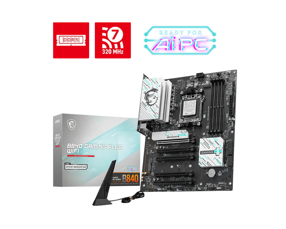 לוח אם MSI B840 GAMING PLUS WIFI