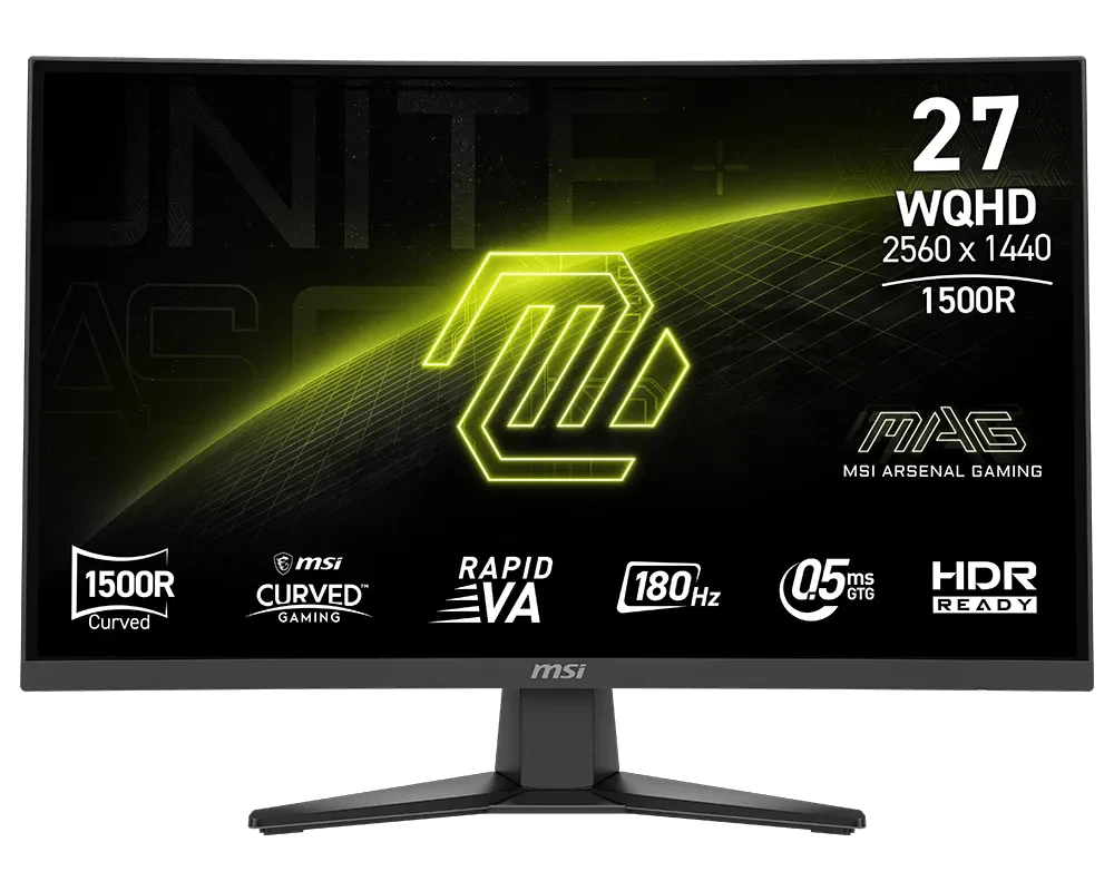 מסך גיימינג MSI MAG 275CQF E18