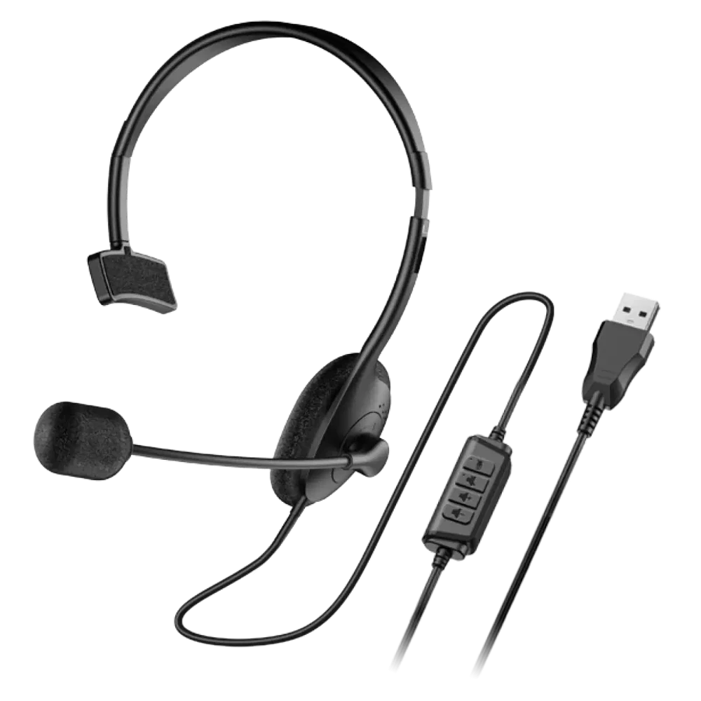 אוזניות Genius HS-100U – שחור