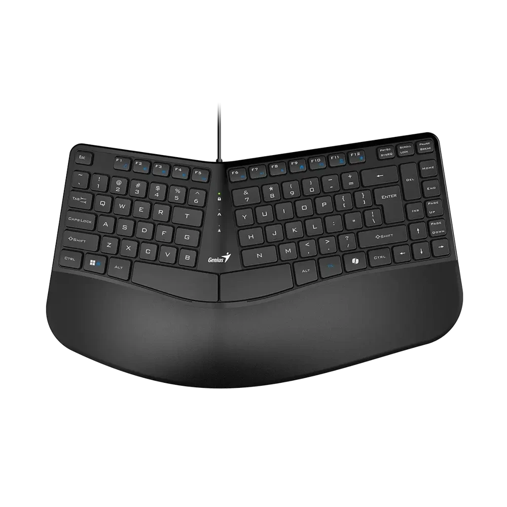 מקלדת Genius Ergo KB-700 – עברית/אנגלית