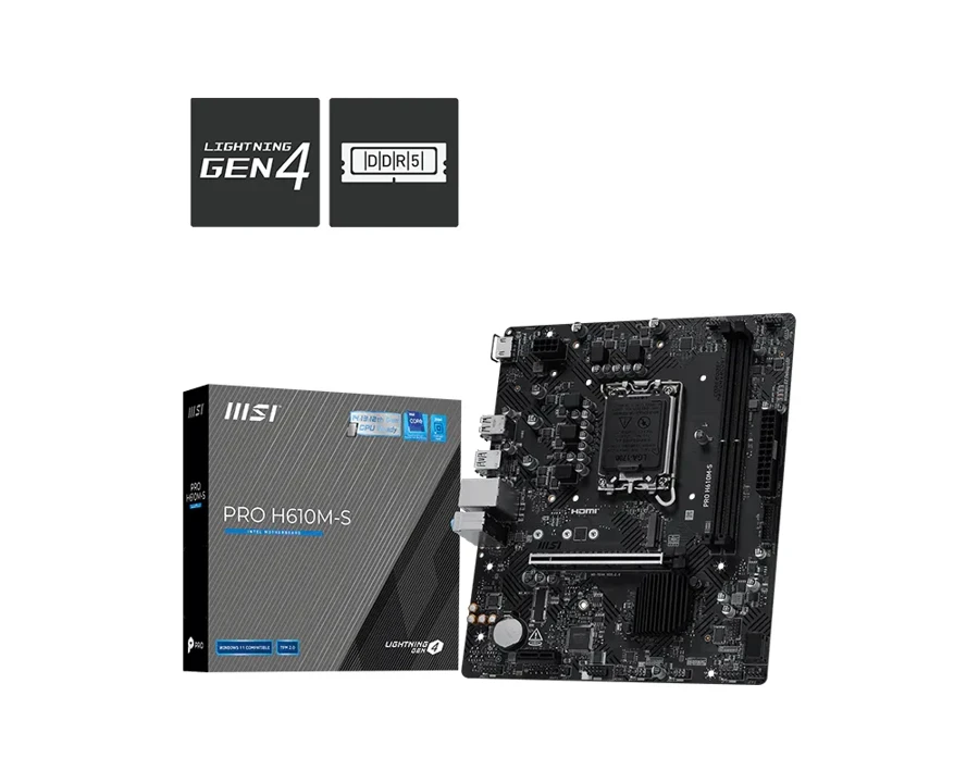 לוח אם MSI PRO H610M-S