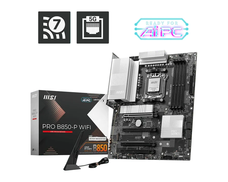 לוח אם MSI PRO B850-P WIFI