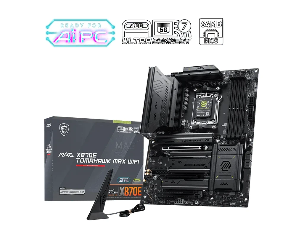 לוח אם MSI MAG X870E TOMAHAWK MAX WIFI