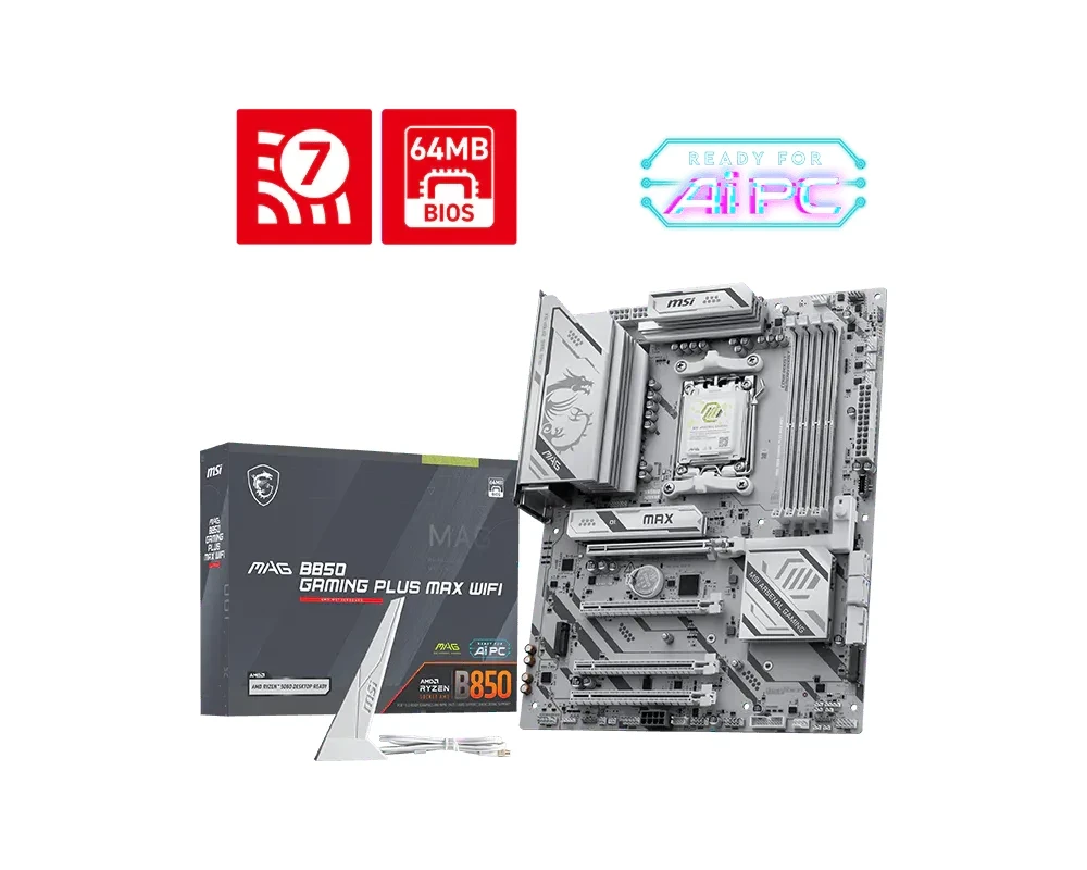 לוח אם MSI MAG B850 GAMING PLUS MAX WIFI