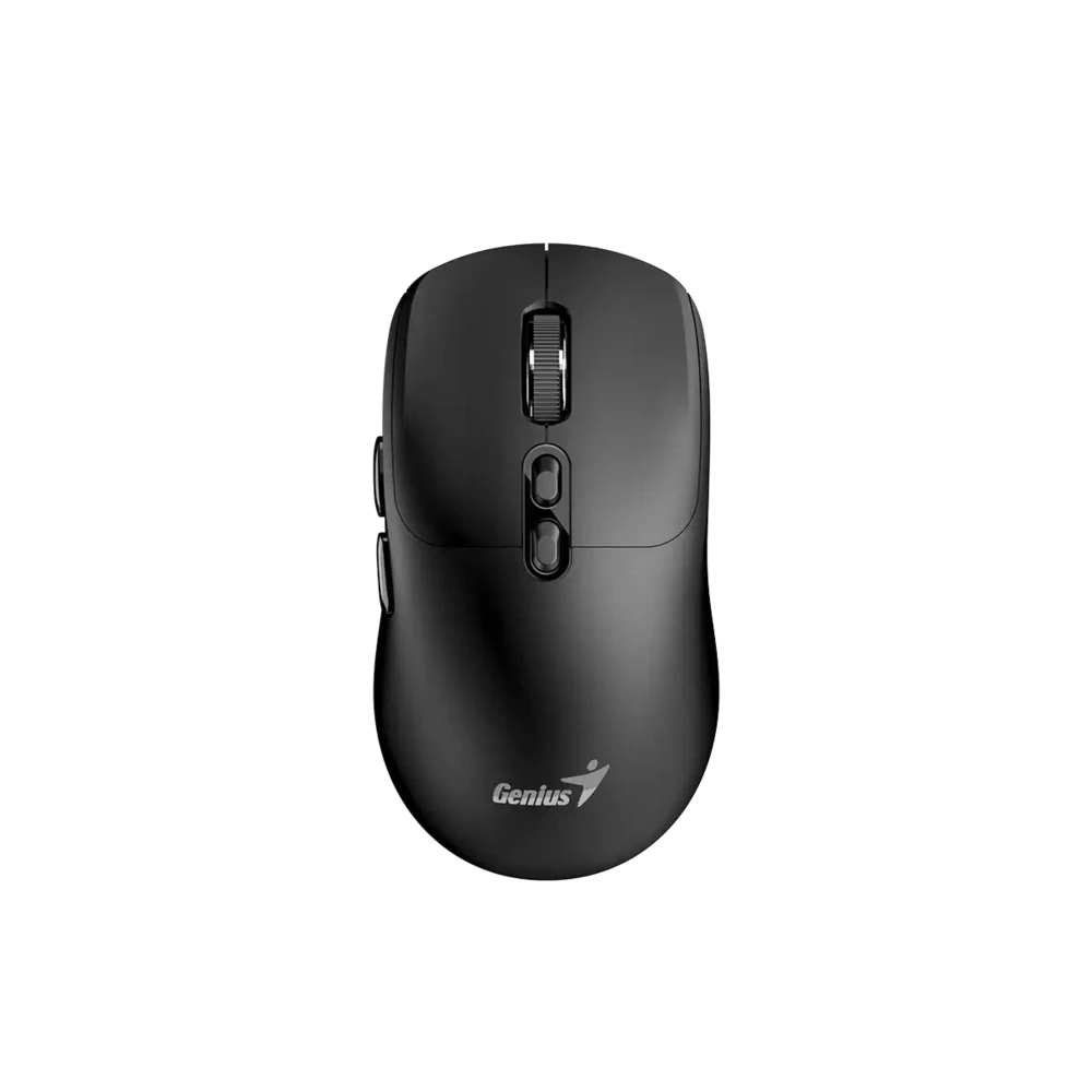 עכבר אלחוטי שקט Genius NX-8080S BT עם Bluetooth, צבע שחור