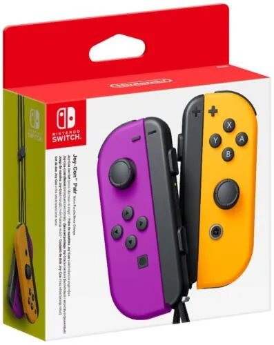 בקרי שליטה Nintendo Switch Joy-Con Pair purple/orange