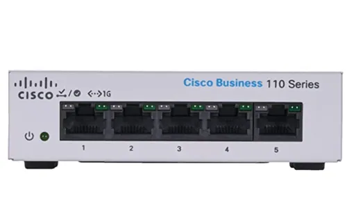 Cisco Business CBS110-5T-D Unmanaged Switch CBS110-5T-D-EU